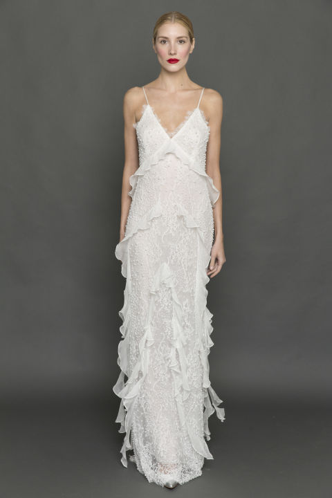 30 legelbűvölőbb menyasszonyi ruha a divathetekről - Esküvő -  - esküvő, esküvői ruha, menyasszonyi ruha, tavasz/nyár 2017, 