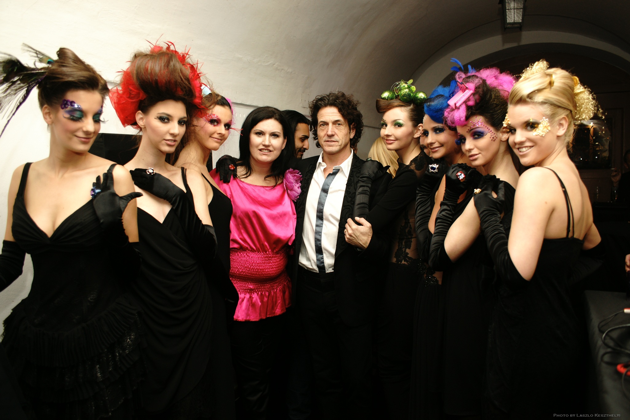 Stephen Webster ékszereit Tórizs Hajnalka kreációival mutatták be Bécsben. -  -  - Stephen Webster, Tórizs Hajnalka, 