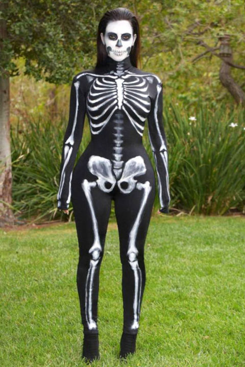 Kim Kardashian halloween-i jelmez-evolúció - Celebrity -  - celebrity, halloween, kim kardashian, 