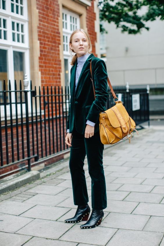 Stílusiskola: Így viseld a téli szezon legmenőbb anyagát, a bársonyt - DIVAT&STÍLUS - Stílusiskola - bársony, őszi divat, stílus, street style, 