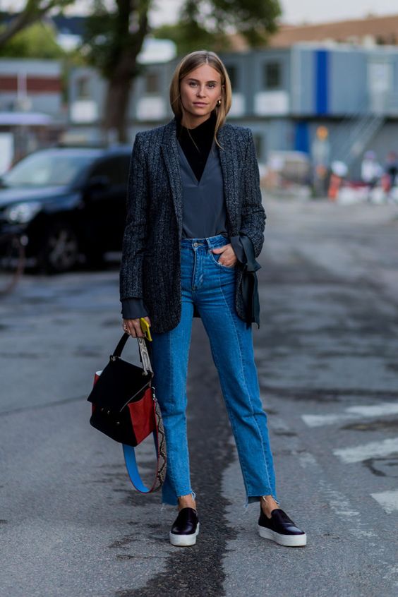 Stílusiskola: 15 szuper outfit egyszerű farmernadrággal - DIVAT&STÍLUS - Stílusiskola - 