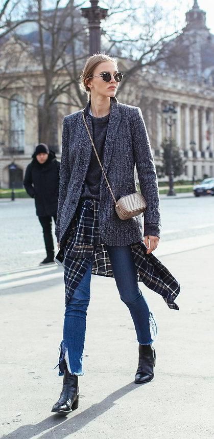 Stílusiskola: 15 szuper outfit egyszerű farmernadrággal - DIVAT&STÍLUS - Stílusiskola - farmer, outfit, őszi divat, skinny jeans, stílus, 