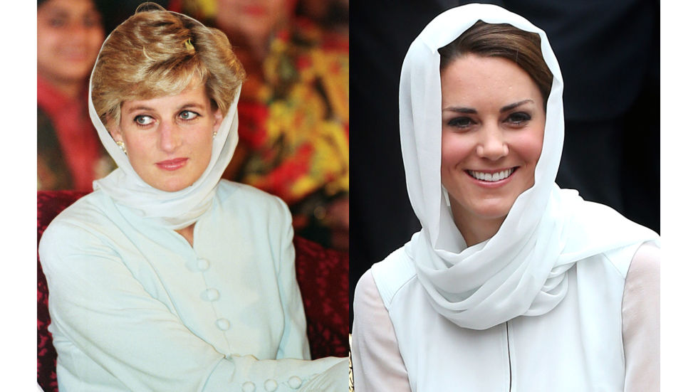13 alkalom, amikor Katalin hercegnő Lady Diana-nak öltözött - Celebrity -  - anglia, katalin hercegné, kate middleton, királyi család, lady diana, stílus, 