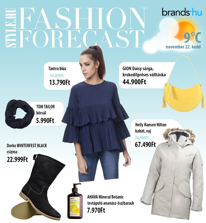 Fashion Forecast - November 22. - DIVAT&STÍLUS - Stílusiskola - Brands.hu, fashion, Fashion Forecast, 
