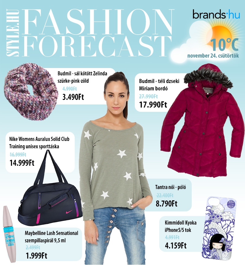 Fashion Forecast - November 24. - DIVAT&STÍLUS - Stílusiskola - Brands.hu, divat, fashion forecast, stílus, 