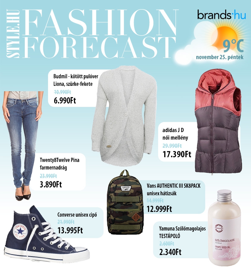 Fashion Forecast - November 25. - DIVAT&STÍLUS - Stílusiskola - Brands.hu, divat, fashion forecast, 