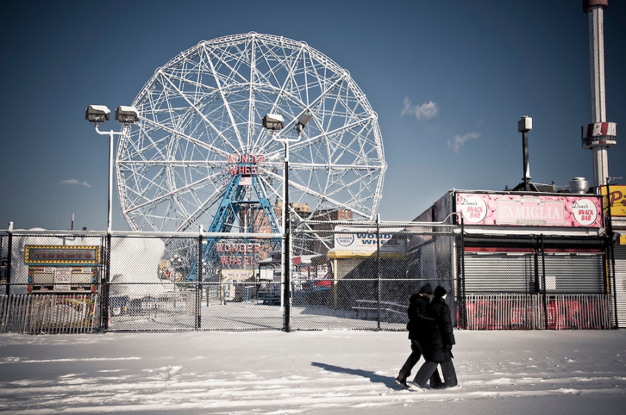 15 csodálatos fotó a téli New York-ról - STYLELIFE - Utazás - brooklyn, fotók, hóesés, manhattan, new york, tél, téli képek, 