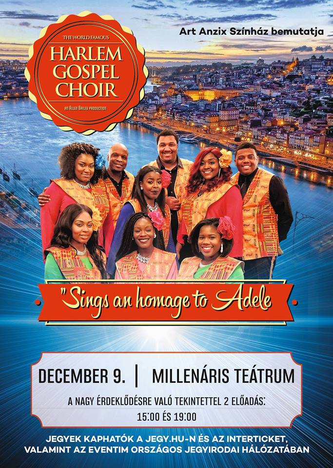 Adele dalaival lép színpadra a Harlem Gospel Choir - STYLENEWS - Rendezvények - harlem gospel choir, rendezvény, 