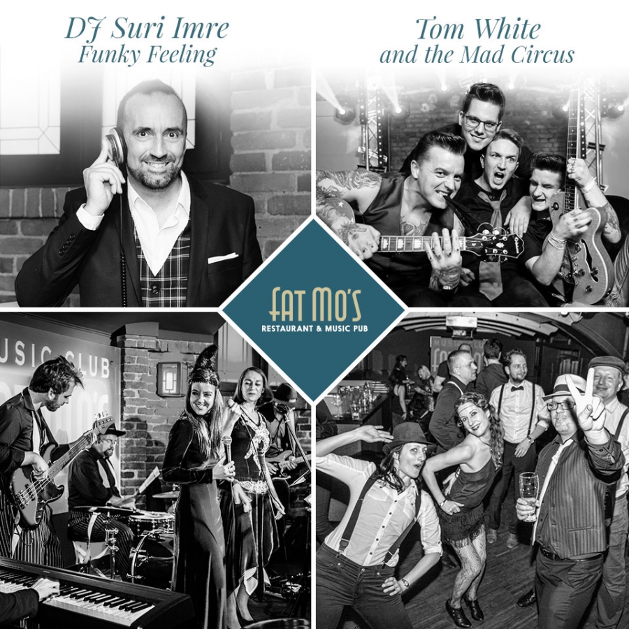 Őrült rockabilly cirkusz, legendás élet és italkínálat, party reggelig! Vár a Fat Mo's! - STYLENEWS - STYLELIFE - Fat Mos, Suri Imre, Tom White and The Mad Circus, 