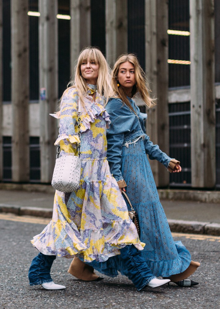 A legtavasziasabb outfitek a londoni divathétről - DIVAT&STÍLUS - Hírek  - london fashion week, outfit, street style, tavaszi divat, 