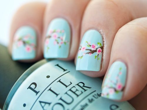 Top15: a legszebb pasztell színű mintás körmök tavaszra - SZÉPSÉG -  - körmök, körömlakk, minták, ötletek, pasztell színek, színek, tavasz, 
