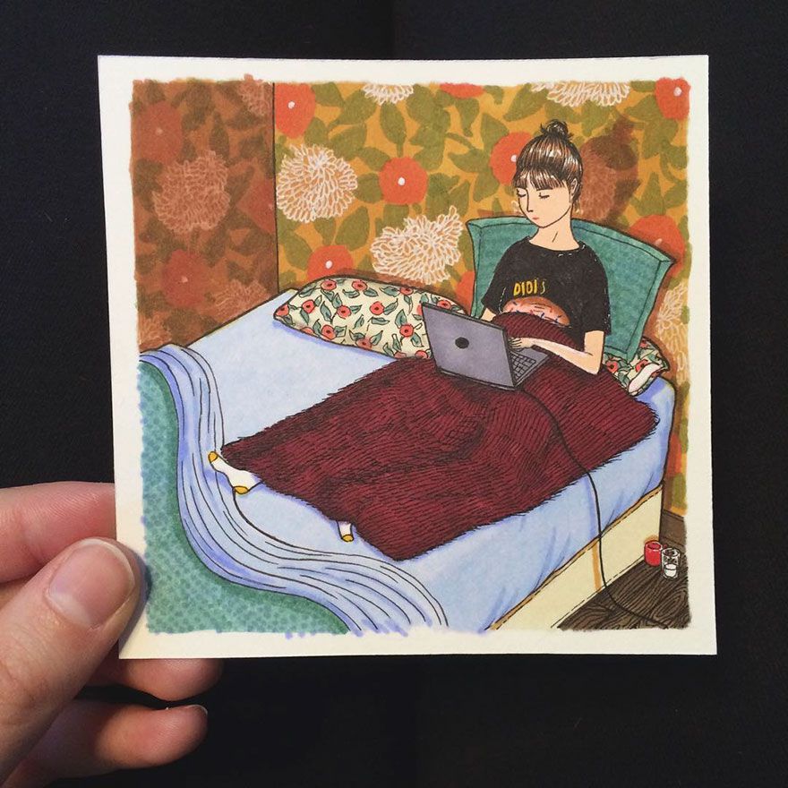 Amit a nők akkor csinálnak, amikor senki sem figyeli őket - STYLENEWS - Kultúr-kitérő - életstílus, illusztráció, márciusra ajánljuk, művészet, nők, 