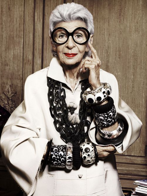 10 inspiráló összeállítás Iris Apfeltől - DIVAT&STÍLUS - Celebrity - divat, inspiráció, iris apfel, outfit, stílus, 