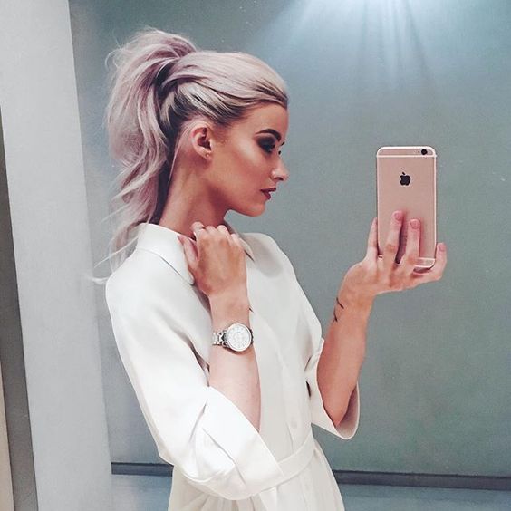 Top10 inspo: idén tavasszal legyen púder rózsaszín a hajad - SZÉPSÉG - Hajápolás  - baby pink, hajszín, inspo, púder, rózsaszín, tavasz, 