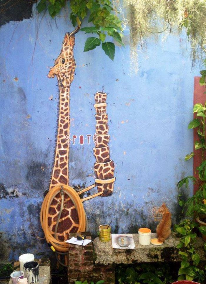 10 elképesztő street art fotó, amely egybeolvad a természettel - STYLENEWS - Kultúr-kitérő - boredpanda, fotók, művészet, street art, 