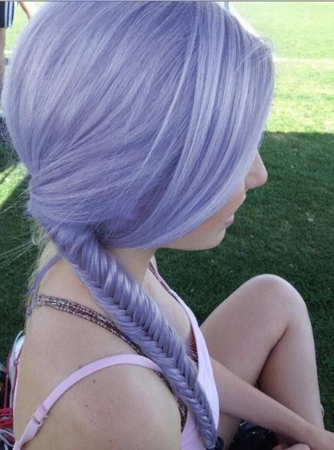 Tavaszi kedvenc: levendula színű haj - SZÉPSÉG - Hajápolás  - haj, hajszín, levendula, tavasz, természet, 