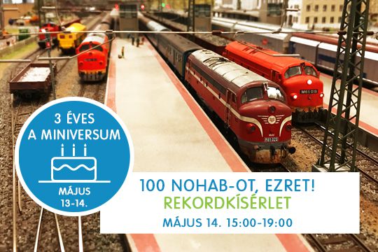 SZÁZ NOHAB-OT, EZRET! - Aktuális -  - miniversum, 