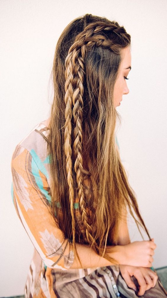 Bohém nyári trend: dobd fel kis fonatokkal a kócos hajad - SZÉPSÉG - Hajápolás  - divat, fonat, haj, hajékszer, hajviselet, trend, 