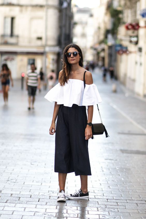 Stílusiskola: így viseld a culotte nadrágot - DIVAT&STÍLUS - Stílusiskola - culotte, culottes, inspo, nadrág, nyár, outfit, 