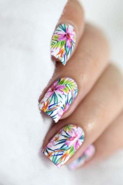 10 köröm minta ötlet tengerparti nyaralásokhoz - SZÉPSÉG -  - köröm, köröm minta, körömlakk, nyár, nyaralás, szépségápolás, 