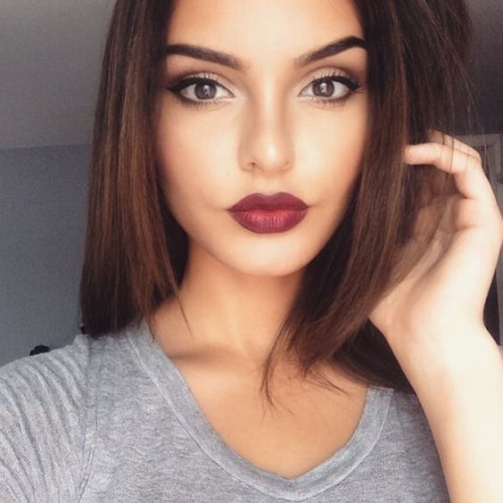 10 smink, ami bizonyítja, hogy idén ősszel a mély vörös rúzs a legjobb választás - SZÉPSÉG - Smink  - 