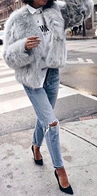 Stílusiskola: Outfitek bundával - DIVAT&STÍLUS - Stílusiskola - bunda, őszi divat, stílus, stílusiskola, szőrme, szőrme kabát, szőrmebunda, 