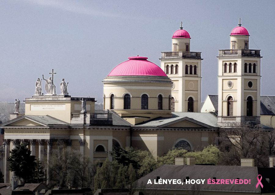 Rózsaszín kupolákkal a mellrák ellen - STYLENEWS - Aktuális - egészséghíd, kampány, mellrák, 
