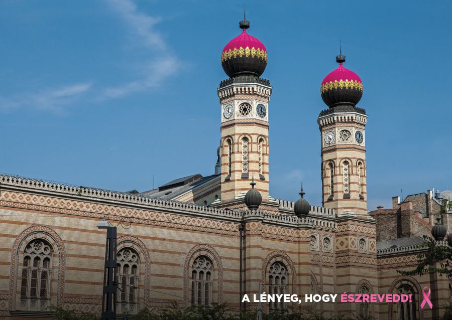 Rózsaszín kupolákkal a mellrák ellen - STYLENEWS - Aktuális - egészséghíd, kampány, mellrák, 