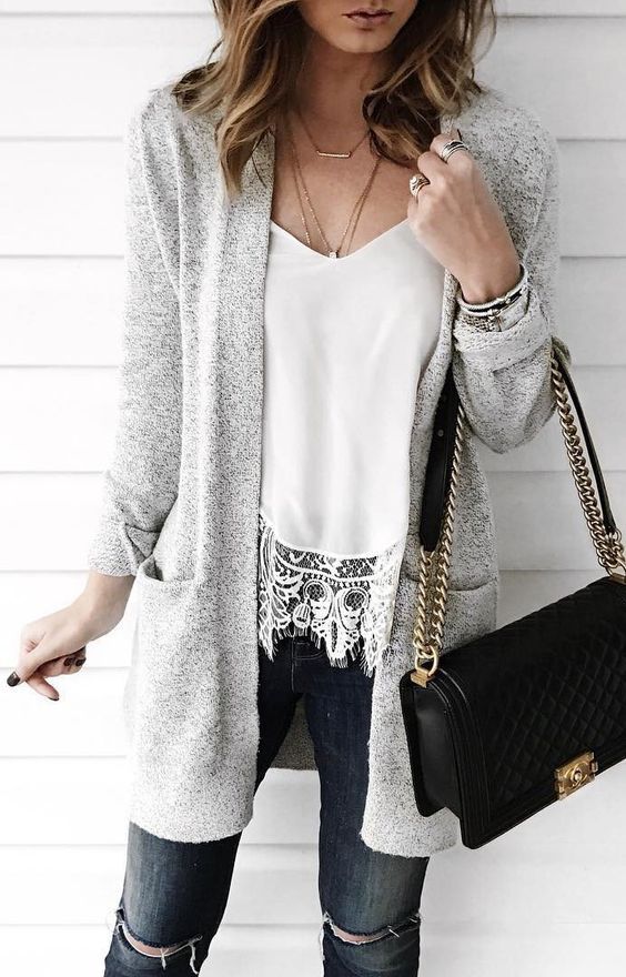 Stílusiskola: Őszi outfitek kardigánnal - DIVAT&STÍLUS - Stílusiskola - divat, kardigán, őszi divat, stílusiskola, trendek, 