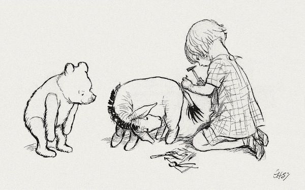 'Pont jókor jössz, mert ez a nap legjobb része.  Az, amikor te meg én mi leszünk.' - igazságok amiket Micimackó tanított nekünk - KERESD A NŐT  - Fesztelen mindennapok - a.a. milne, bölcsességek, idézetek, inspiráció, micimackó, regény, 