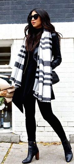 Stílusiskola: fekete és fehér a téli minimalizmus jegyében - DIVAT&STÍLUS - Stílusiskola - divat, fehér, fekete, outfit, ötlet, stílus, tél, 