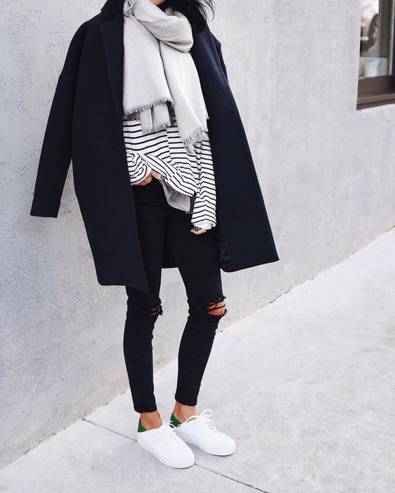 Stílusiskola: fekete és fehér a téli minimalizmus jegyében - DIVAT&STÍLUS - Stílusiskola - divat, fehér, fekete, outfit, ötlet, stílus, tél, 