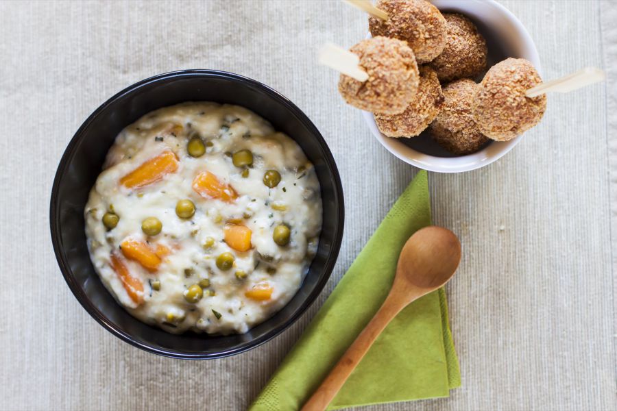 Ebéd ötlet: tárkonyos főzelék, parmezános fasírttal - STYLELIFE - Gasztronómia - bonduelle, ebéd, fasírt, parmezános fasírt, recept, tárkonyos főzelék, 