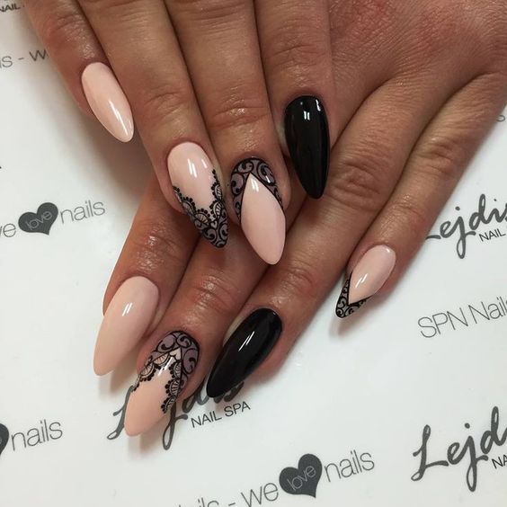 Top10: stílusos elegancia - csipke mintás manikűr ötletek - SZÉPSÉG -  - 