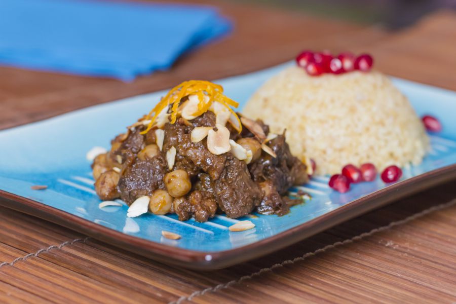 Aszalt szilvás - csicseriborsós marharagu - STYLELIFE - Gasztronómia - bonduelle, bulgur, csicseriborsó, ebéd, recept, vacsora, 