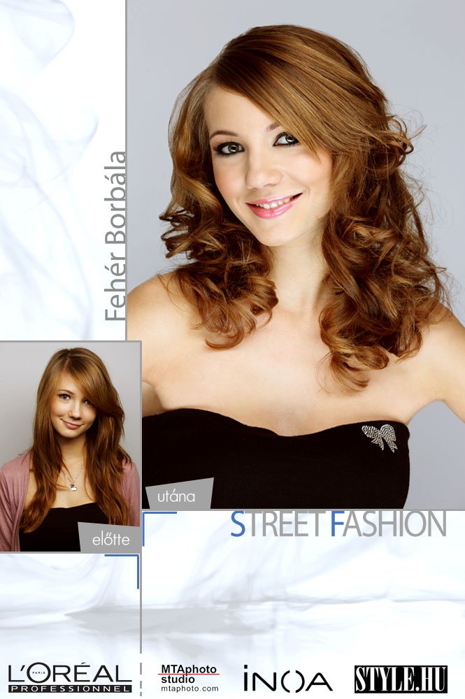 L'Oreal - Street Fashion nagy frizura átalakulás - Bori - Hajápolás  -  - frizura átalakítás, hajkollekció, Loreal, sminktrend, street, street fashion, 