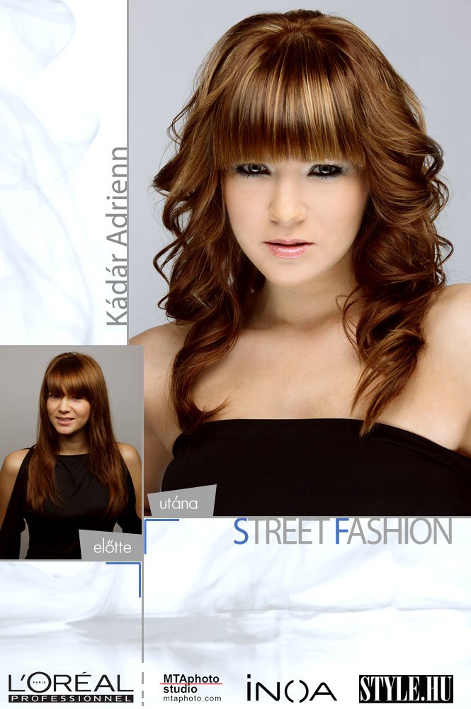 L'Oreal - Street Fashion nagy frizura átalakulás - Adrienn - Hajápolás  -  - frizura átalakítás, hajkollekció, Loreal, sminktrend, street, street fashion, 