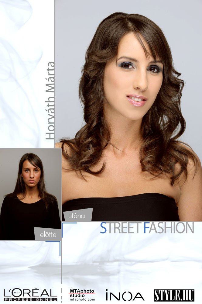 L'Oreal - Street Fashion nagy frizura átalakulás - Márti
