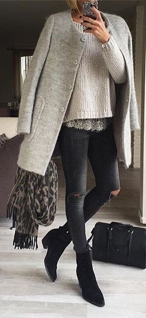 Stílusiskola: így viseld télen a cseppet sem unalmas szürkét - DIVAT&STÍLUS - Stílusiskola - divat, január, outfit, ötletek, stílus, szürke, tél, 