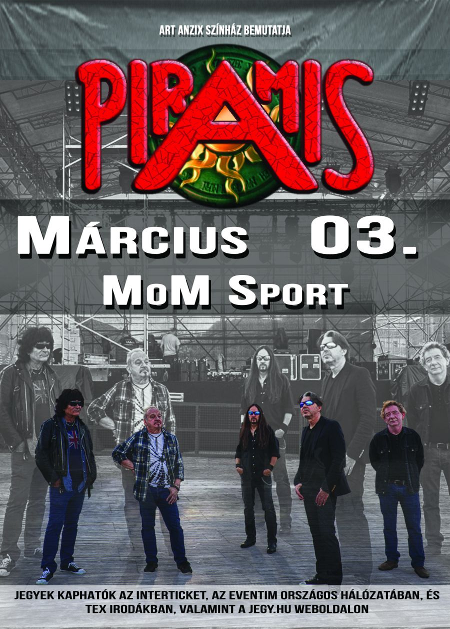 Újra Piramis koncert - STYLENEWS - Aktuális - koncert, piramis, 