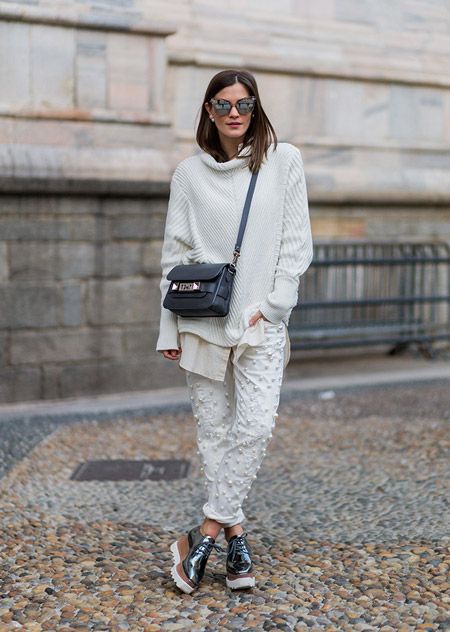 Stílusiskola: így lehetsz csinos fehérben télen is - DIVAT&STÍLUS - Stílusiskola - fehér, outfit, összeállítás, ötletek, tél, 