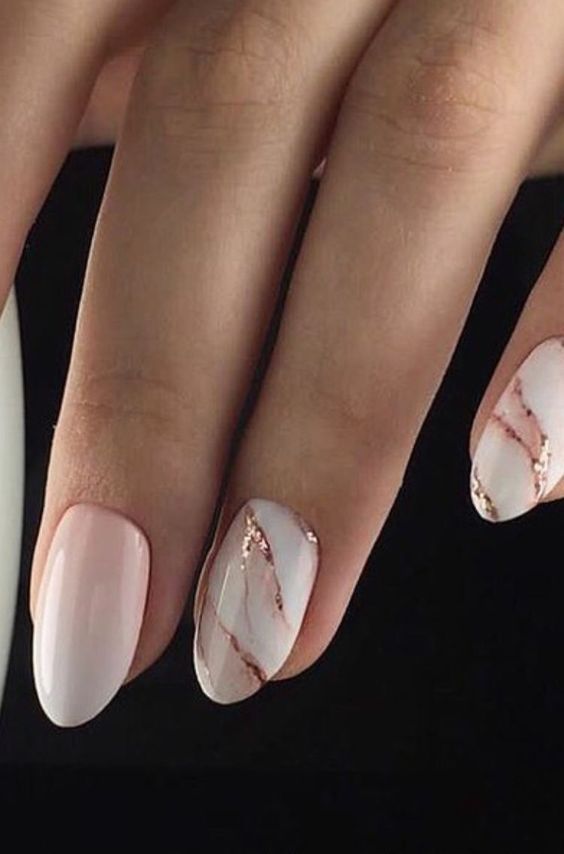 Top10: csodás rose gold színű manikűr ötletek - SZÉPSÉG -  - köröm, manikűr, rose gold, rózsaarany, 