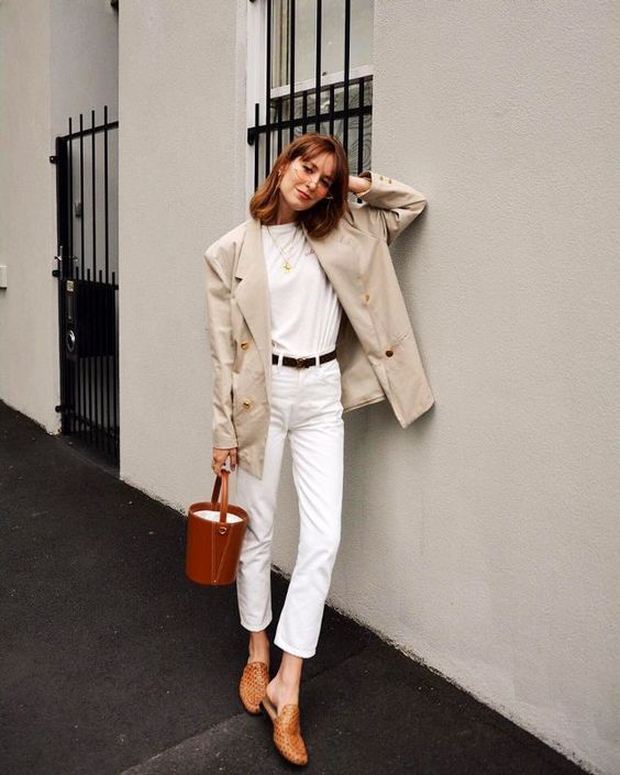 Stílusiskola: így viselj fehér nadrágokat idén nyáron - DIVAT&STÍLUS - Stílusiskola - fehér, fehér nadrág, inspiráció, nyár, outfit, ötletek, 
