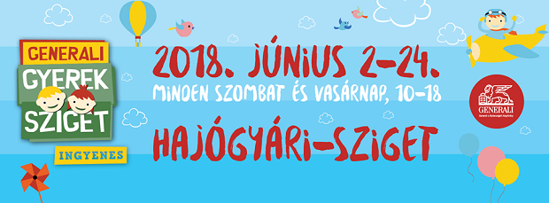 Minden hétvége gyereknap – indul a Generali Gyerek Sziget - STYLENEWS - Rendezvények - gyereksziget, hajógyári sziget, 