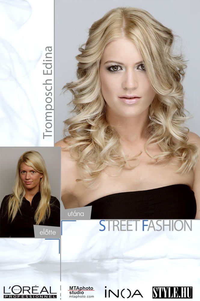 L'Oreal - Street Fashion nagy frizura átalakulás - Edina - Hajápolás  -  - frizura átalakítás, hajkollekció, LOreal, sminktrend, street, street fashion, 