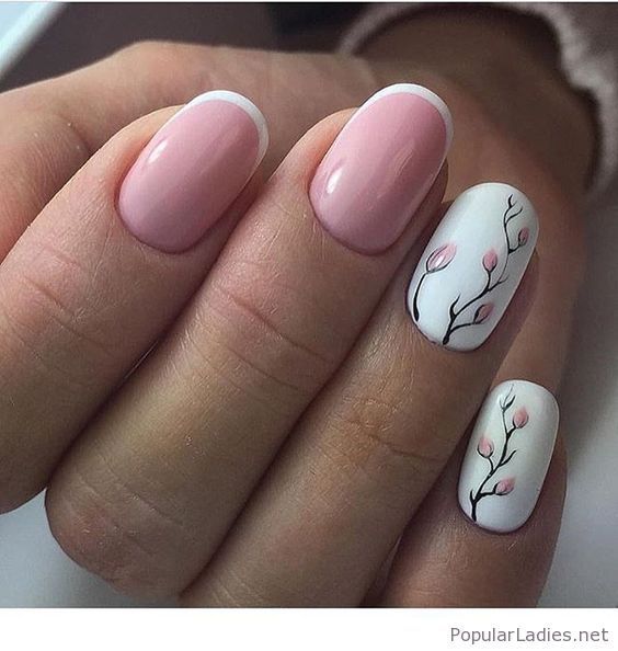 Top10: rózsaszín-fehér manikűr ötletek - SZÉPSÉG -  - fehér, manikűr, ötletek, rózsaszín, tippek, 