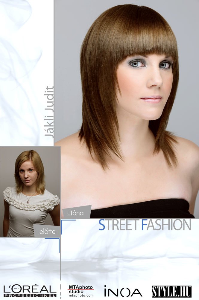 L'Oreal - Street Fashion nagy frizura átalakulás  -  Judit - Hajápolás  -  - frizura átalakítás, hajkollekció, LOreal, sminktrend, street, street fashion, 
