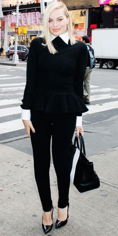 Stílusiskola: Margot Robbie utcai outfitjei - DIVAT&STÍLUS - Stílusiskola - margot robbie, stílusiskola, streetstyle, 