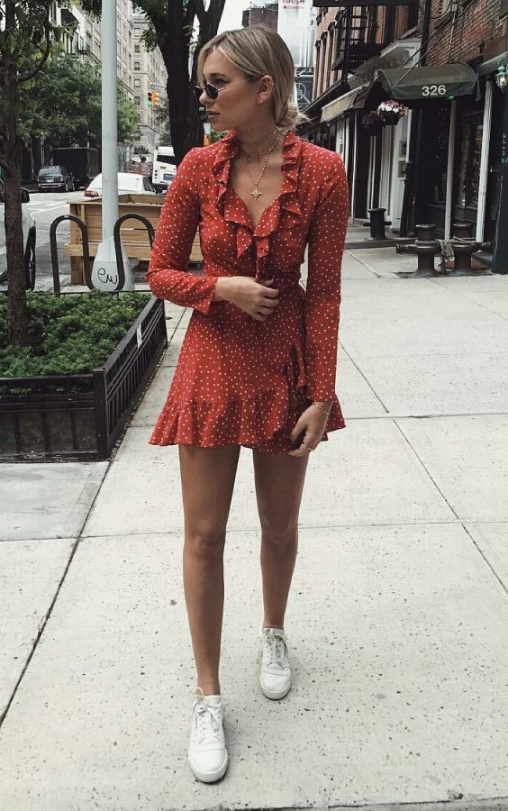 Stílusiskola: kedvenc pöttyös nyári outfit-jeink - DIVAT&STÍLUS - Stílusiskola - divat, outfit, pöttyös, pöttyös outfit, 