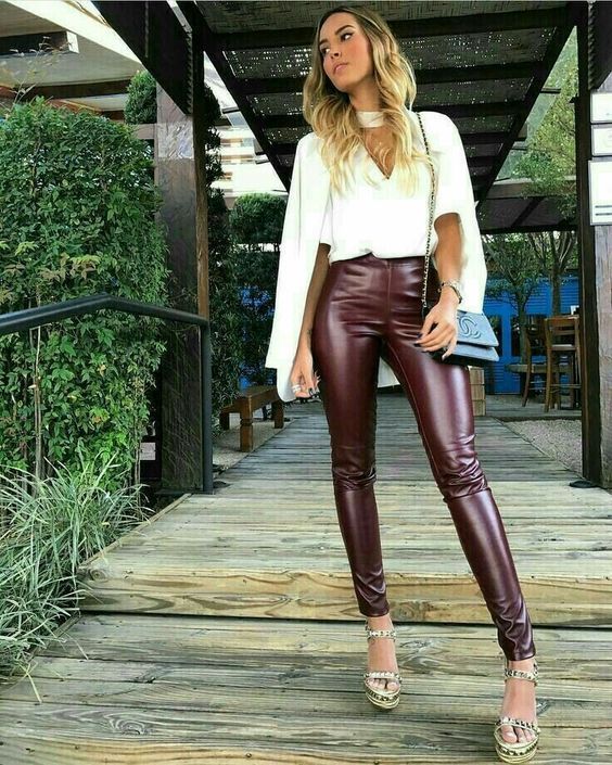 Stílusiskola: így viselj ősszel bőrnadrágokat - DIVAT&STÍLUS - Stílusiskola - bőrnadrág, divat, nadrág, outfit, ősz, stílus, 